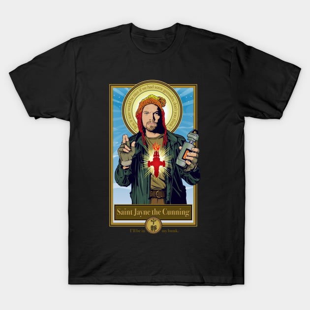 Saint Jayne T-Shirt by Pop Art Saints